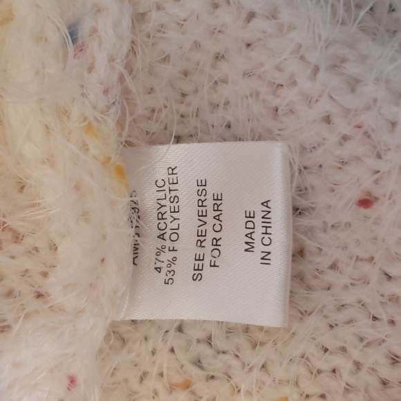 ALISON ANDREWS SOFT FUZZY OVERSIZE SWEATER SZ L - Picture 6 of 6